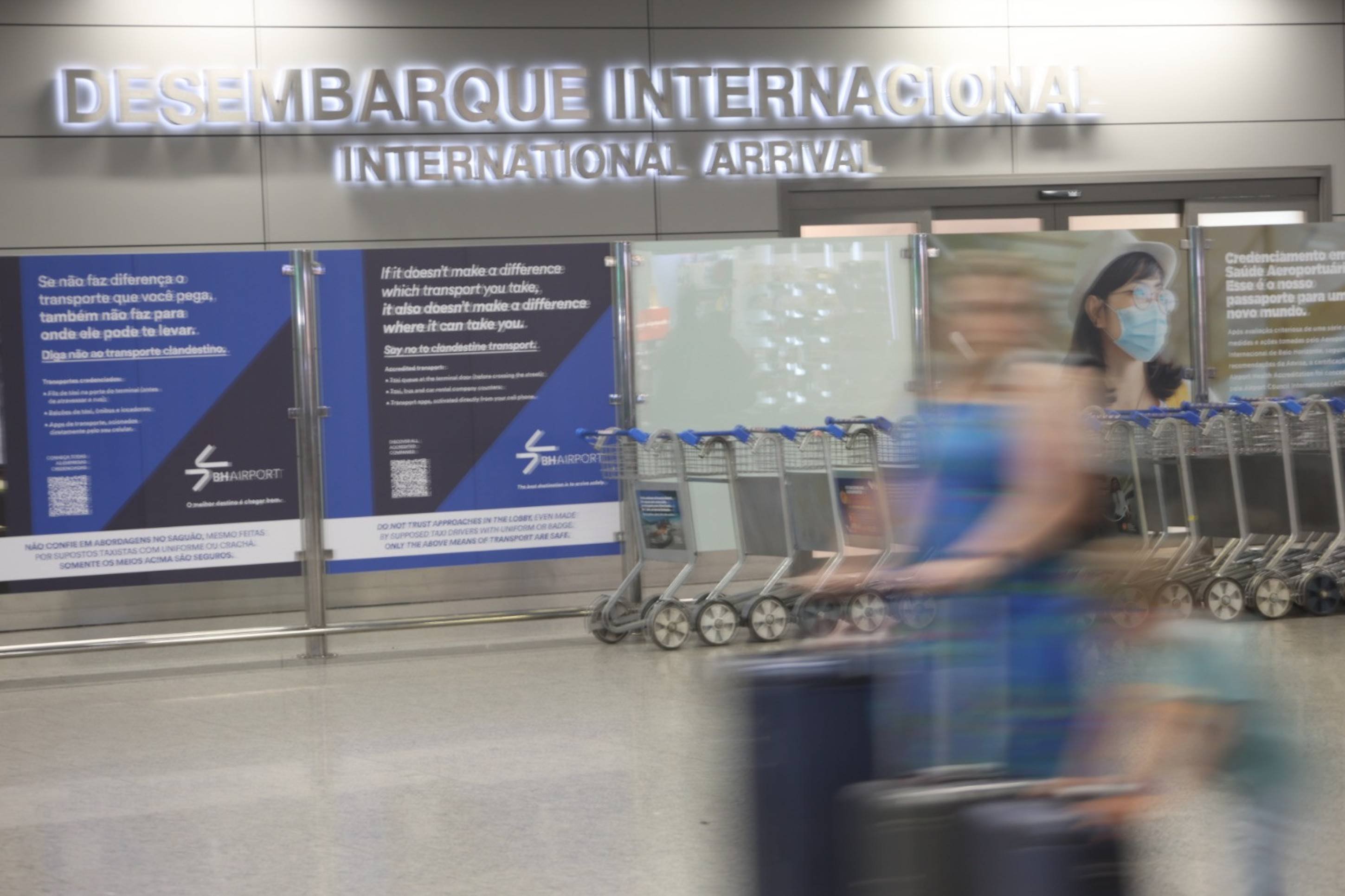 Medo muda comportamento de viajantes mineiros para os Estados Unidos