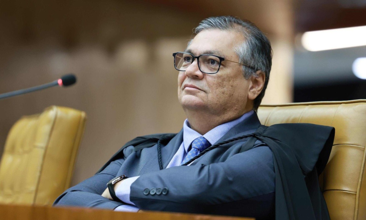 O ministro Fl&aacute;vio Dino submeteu a decis&atilde;o para an&aacute;lise do plen&aacute;rio da corte, em vota&ccedil;&atilde;o no plen&aacute;rio virtual -  (crédito: Fellipe Sampaio /STF)