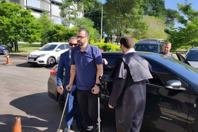 O bolsonarista Jorge Guaranho foi condenado a 20 anos de prisão pelo assassinato do petista Marcelo Arruda durante a sua festa de aniversário -  (crédito: Redes sociais/Reprodução)