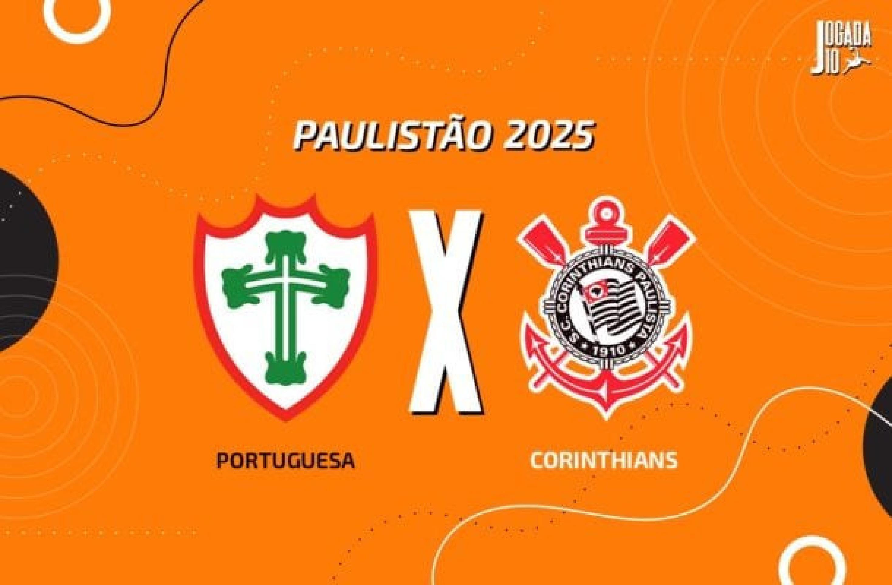 Portuguesa x Corinthians, AO VIVO, com a Voz do Esporte, às 17h
