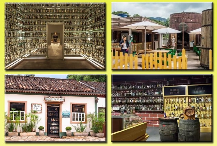 No Brasil, Minas Gerais é o maior produtor da bebida, uma referência nacional.  O estado tem mais de 350 cachaçarias e cerca de 1.800 marcas.  