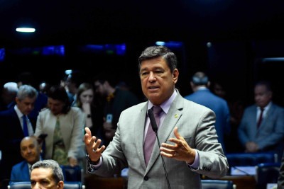 Carlos Viana voltará ao trabalho no Senado na próxima semana -  (crédito: Geraldo Magela/Agência Senado)