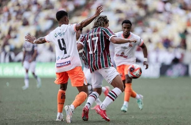 NOVA IGUAÇU - O time da Baixada Fluminense até teve alguns momentos de perigo, mas teve uma partida ruim, resumida basicamente a tentar marcar o Fluminense - Nota 5,0 - Foto: Lucas Merçon/Fluminense F.C