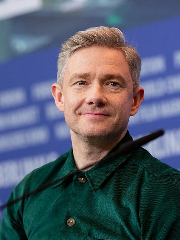 Martin Freeman - Nascido em 8/12/1971 em Aldershot, na Inglaterra, o ator que viveu Bilbo Baggins em 