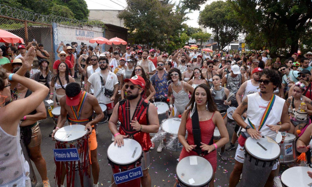 O dia certo da comemoração carnavalesca muda todo ano conforme o calendário da Igreja Católica -  (crédito: Tulio Santos/EM/D.A.Press)