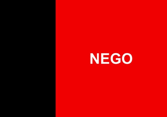 Paraíba (PB) - Adoção: 26 de julho de 1965. Representação: O vermelho representa o sangue derramado, e o preto, o luto pela crise política de 1930.
