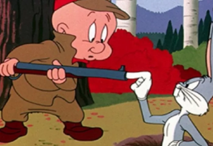 Hortelino troca-letras - Desenho animado: Looney Tunes - Hortelino costuma repetir muito a letra 