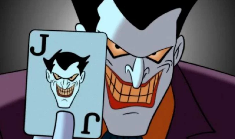 Coringa - Desenho animado: Batman - Provavelmente um dos vilÃµes mais icÃŽnicos do mundo dos desenhos animados, o Coringa chama a atenÃ§Ã£o pela sua mente louca, pelo seu terno roxo e pela risada malÃ©fica. 