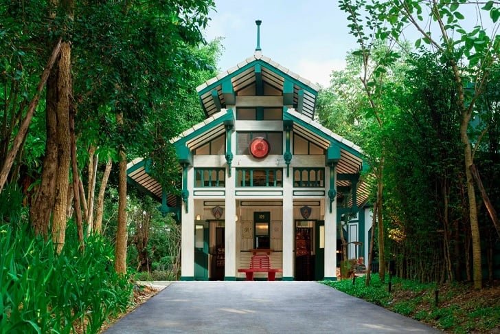 Toda a arquitetura e design do lugar fazem com que os hóspedes façam uma 