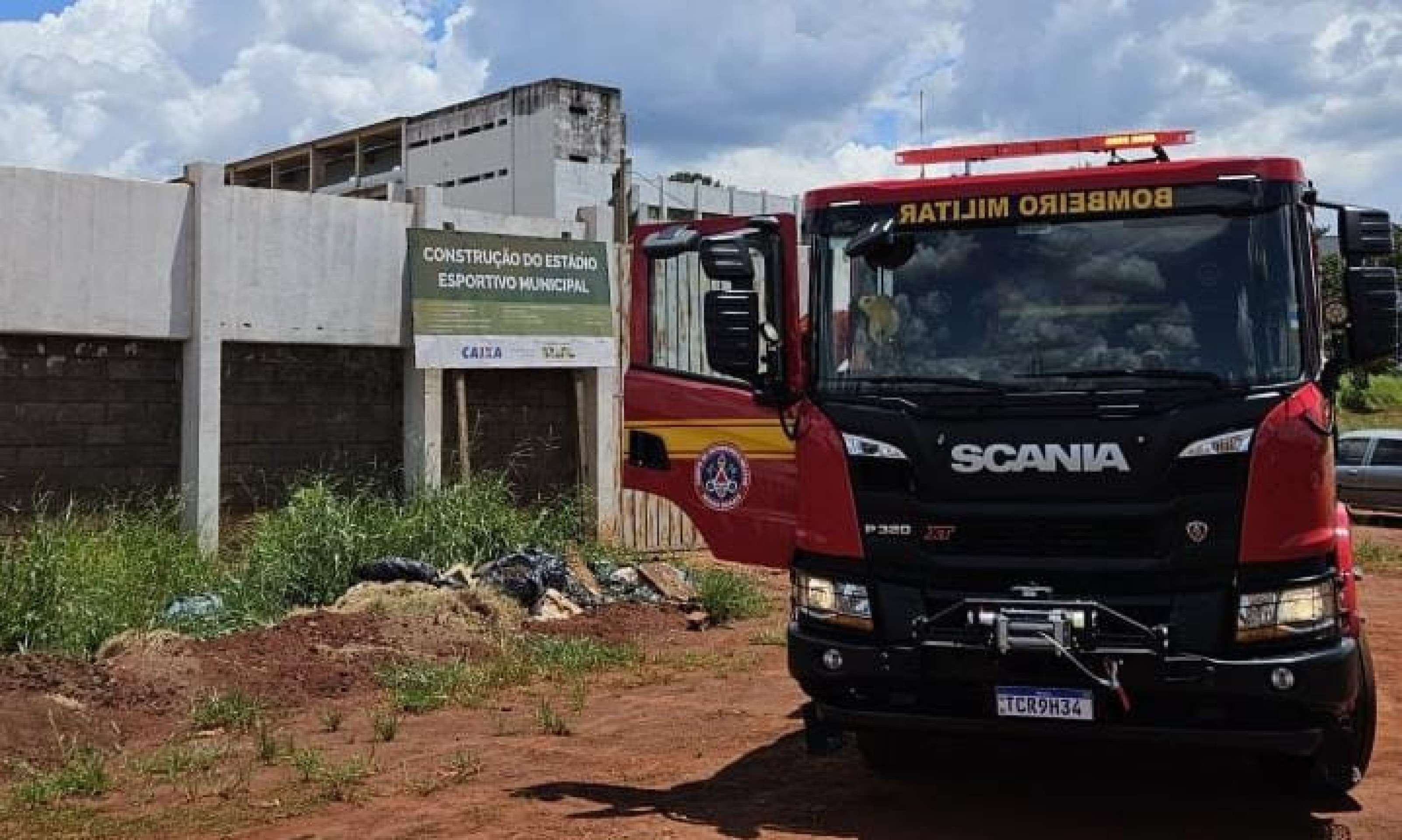 Funcionário morre por eletrocussão em obra de estádio de futebol em Minas