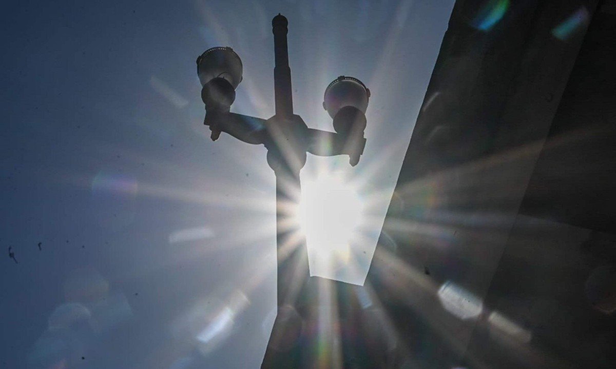O maior &iacute;ndice registrado neste ano foi em 21 de janeiro, quando os term&ocirc;metros atingiram 34,4&ordm;C -  (crédito: Leandro Couri / EM / D.A Press)