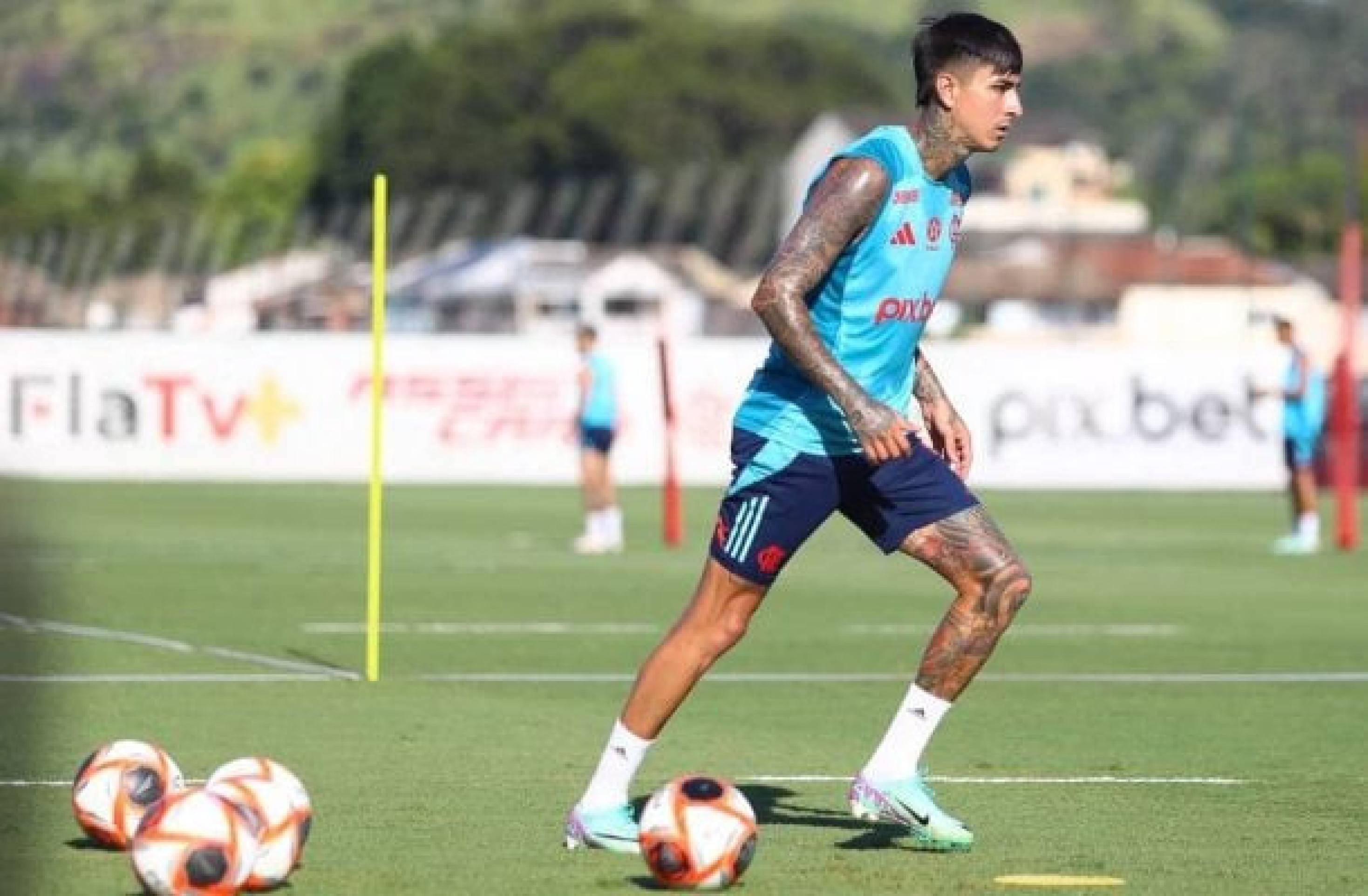 Pulgar se diz ‘confortável e feliz’ no Flamengo