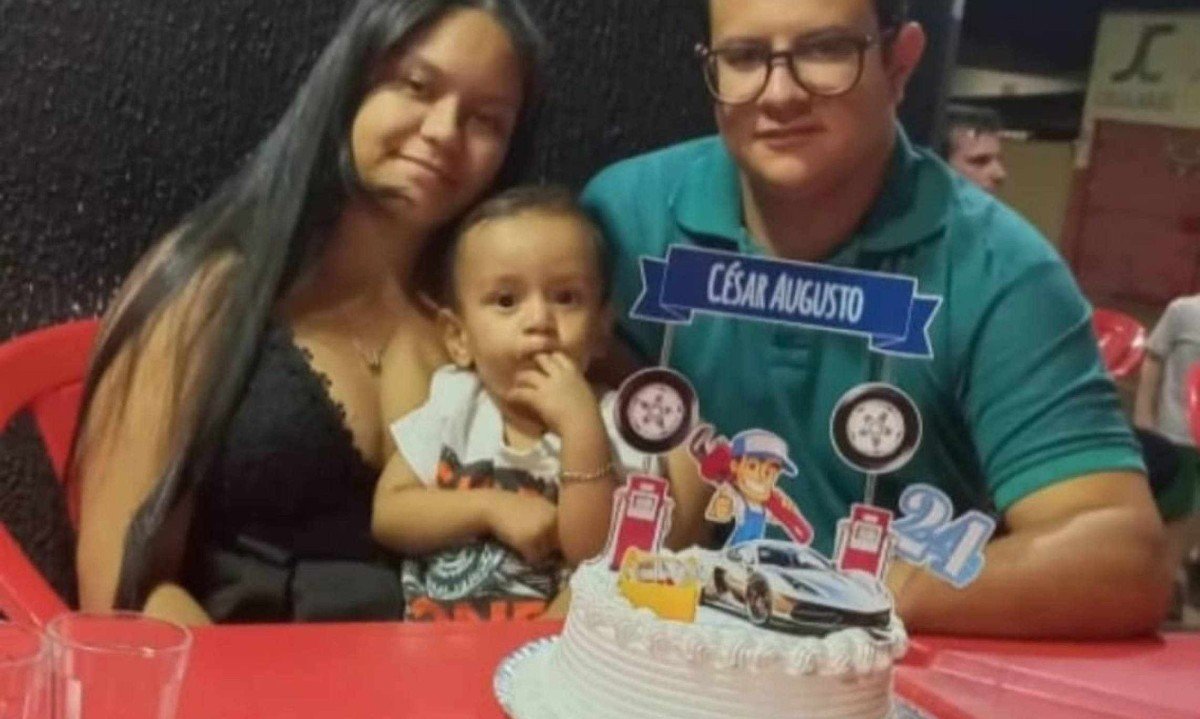 Maria Eduarda Silva Marques, C&eacute;sar Augusto Lopes Silva e o filho Eduardo Augusto Marques Lopes est&atilde;o entre as v&iacute;timas do tr&aacute;gico acidente -  (crédito: Reprodu&ccedil;&atilde;o redes sociais)