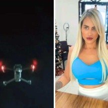 Vídeo: mulher diz ter sido filmada nua por drone do vizinho - Reprodução/Redes Sociais