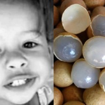 Criança de 2 anos morre após engasgar com pitomba - Reprodução