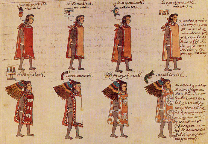 Na esfera religiosa eram devotos de vários deuses, ou seja, politeístas. O sacrifício era uma prática que se tornou um hábito essencial para a comunidade. Isso porque acreditavam que o sangue humano era fundamental para o funcionamento do Universo 