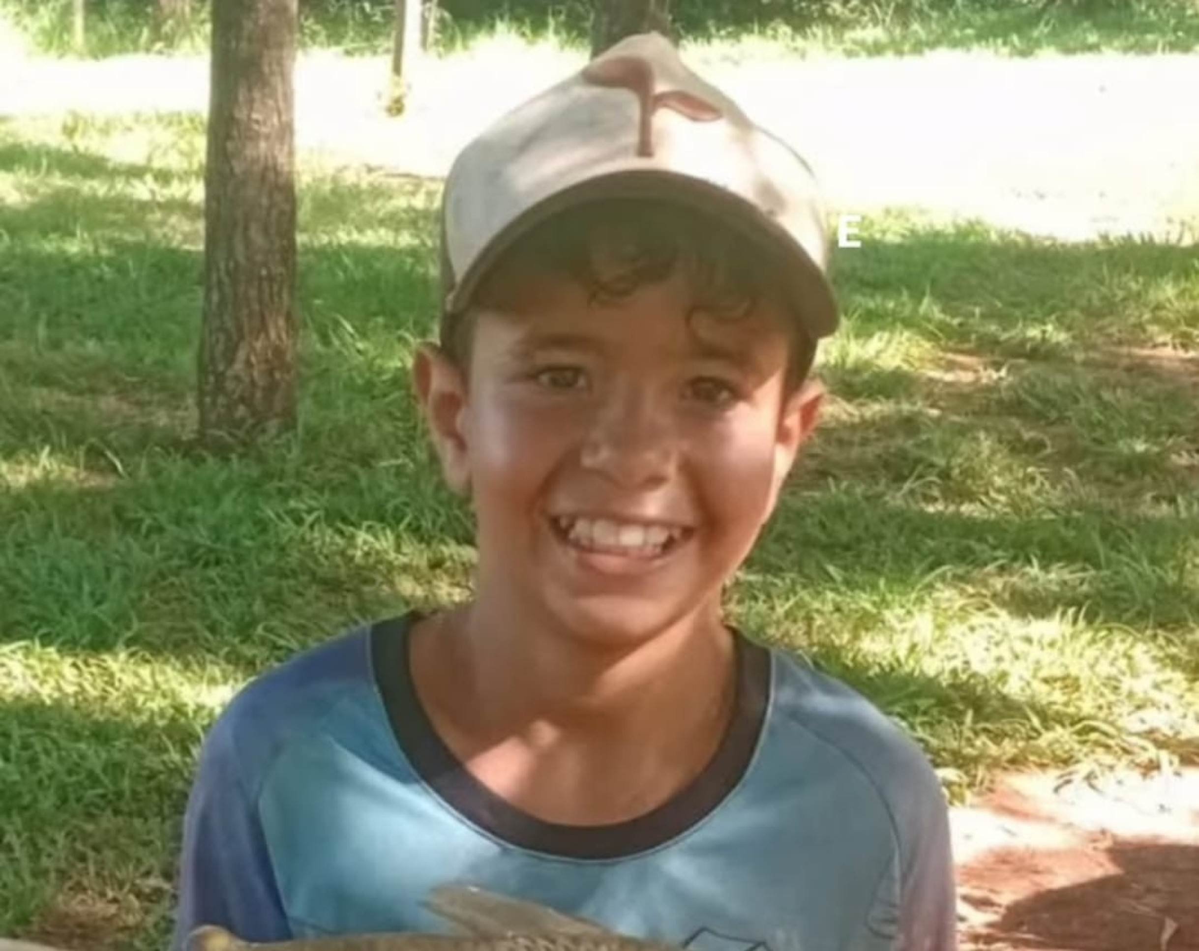 Juliano César Lopes da Silva, de 10 anos, é uma das vítimas do trágico acidente no Triângulo Mineiro-Reprodução redes sociais
