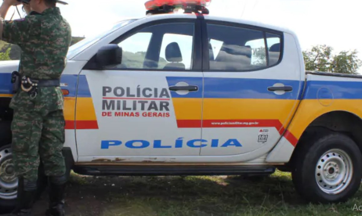 A Pol&iacute;cia Militar afirmou que moradores evitaram falar sobre a ocorr&ecirc;ncia por medo de repres&aacute;lia -  (crédito: Divulga&ccedil;&atilde;o Pol&iacute;cia )