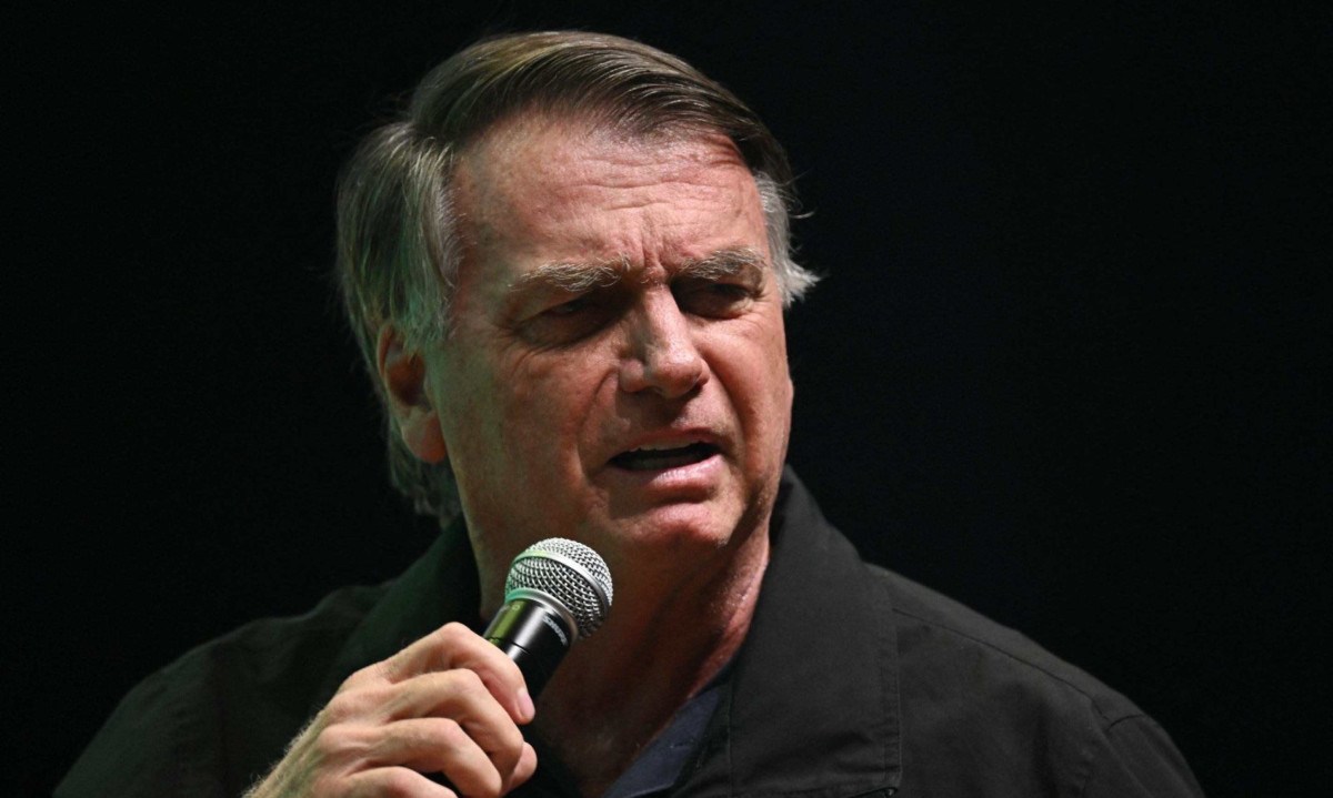 Ex-presidente Jair Bolsonaro foi denunciado pela Procuradoria-Geral da República por tentativa de golpe de Estado -  (crédito: Evaristo SA / AFP)