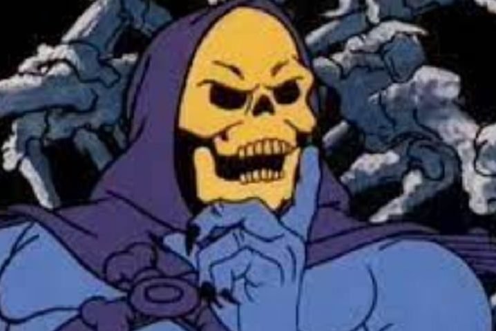 Na clássica animação dos anos 1980, Esqueleto é o principal rival de He-Man.