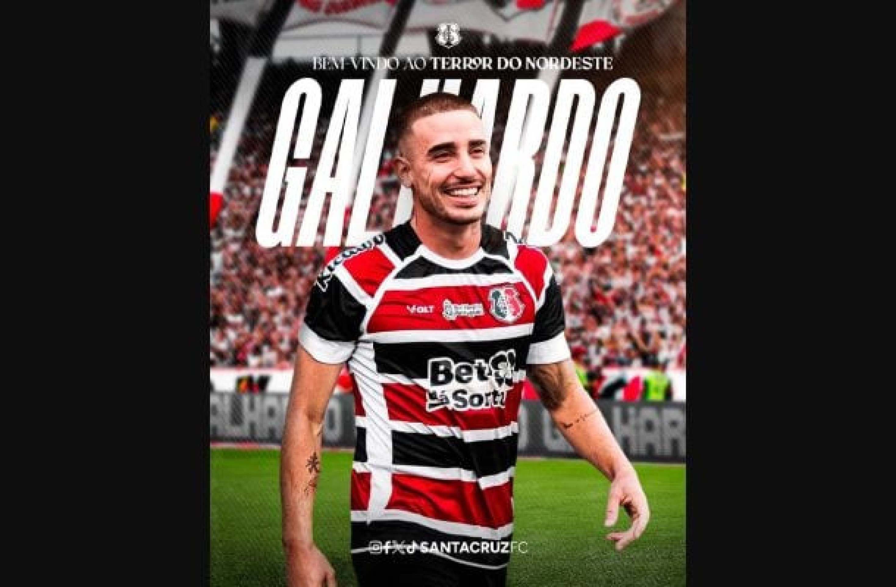 Thiago Galhardo mostra confiança em apresentação no Santa Cruz: ‘Mexeu com o Brasil’