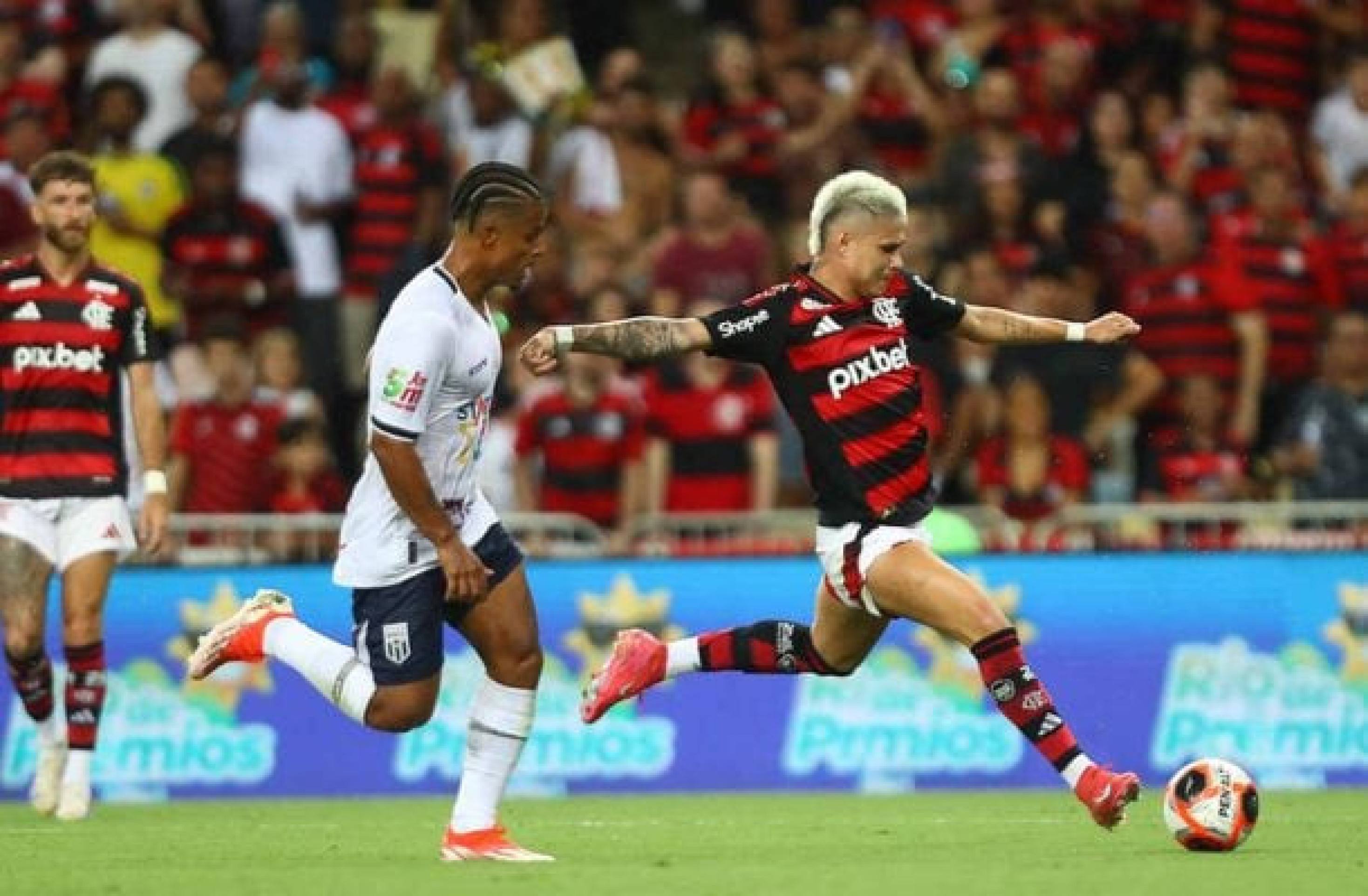 Jogo-treino no Maracanã. Flamengo tem fome e intensidade