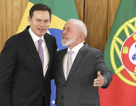 Lula expressou preocupação com o crescimento da extrema direita em Portugal -  (crédito: Platobr)