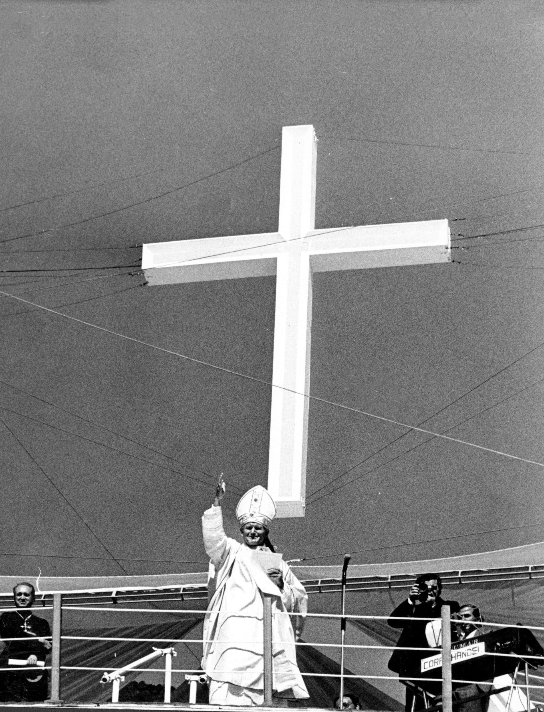 Em BH, João de Deus, como era carinhosamente chamado, o papa João Paulo II criou um laço íntimo com os belo-horizontinos      -Arquivo EM