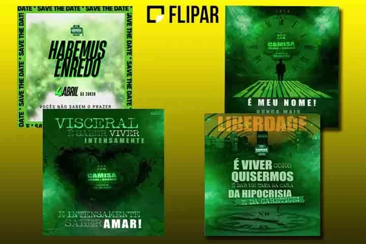 Camisa Verde e Branco vai homenagear Cazuza na avenida -  Instagram @camisaverdeweb