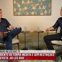 Bolsonaro diz que Carlos e Michelle não se falam: 'problema de ciúme' - Reprodução/Léo Dias