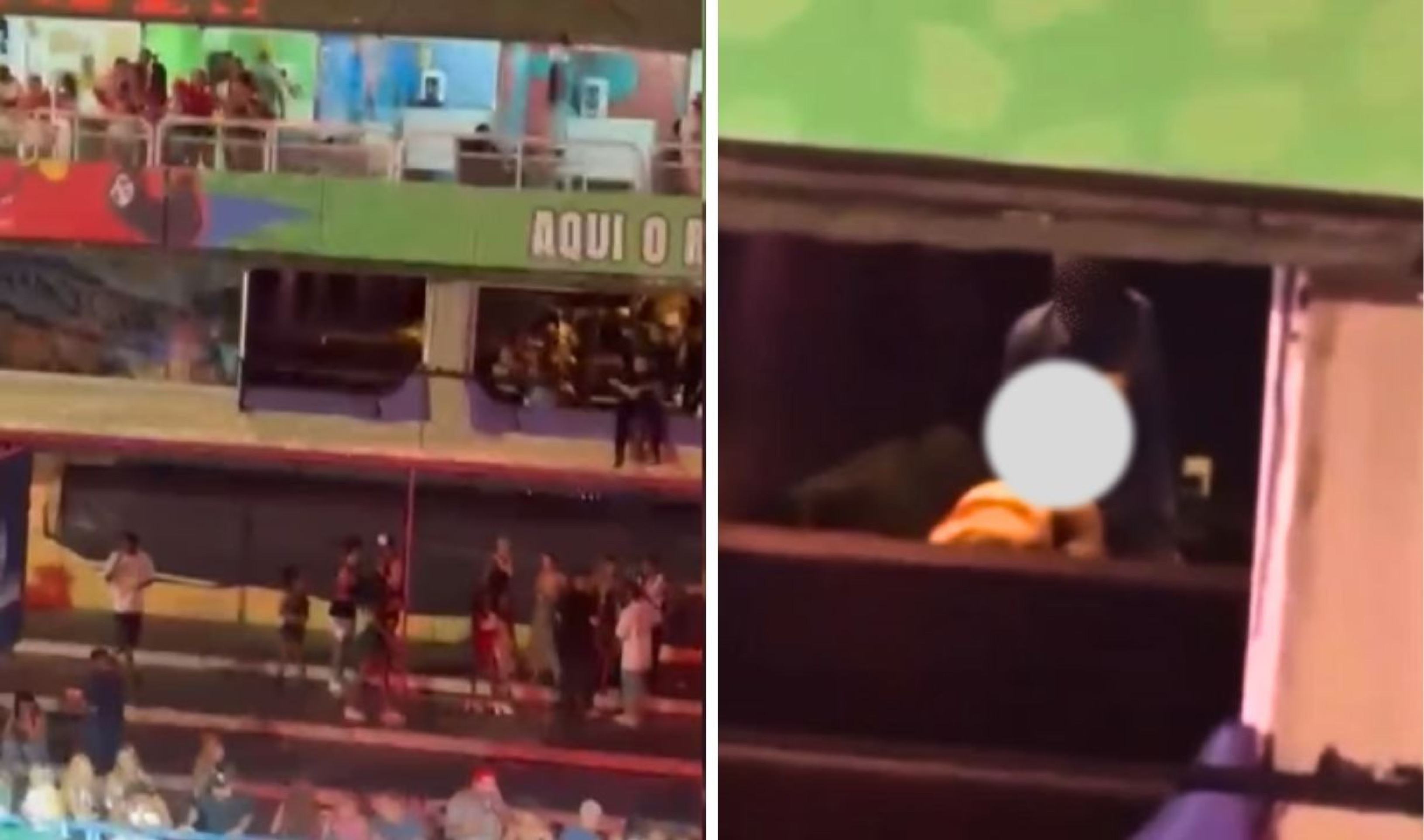 Casal faz sexo em camarote durante ensaio na Sapucaí; veja