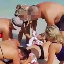 Mulher tenta fotografar tubarão no Caribe, é atacada, e perde as duas mãos - Reprodução/redes sociais