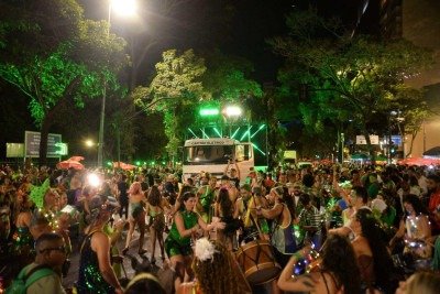 Bloco Chama o S&iacute;ndico &eacute; um dos mais tradicionais do Carnaval de BH -  (crédito: T&uacute;lio Santos/EM/D.A.Press)