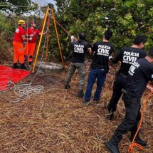 Dupla é indiciada por morte de homem encontrado em poço no interior de MG - Divulga&ccedil;&atilde;o/Pol&iacute;cia Civil