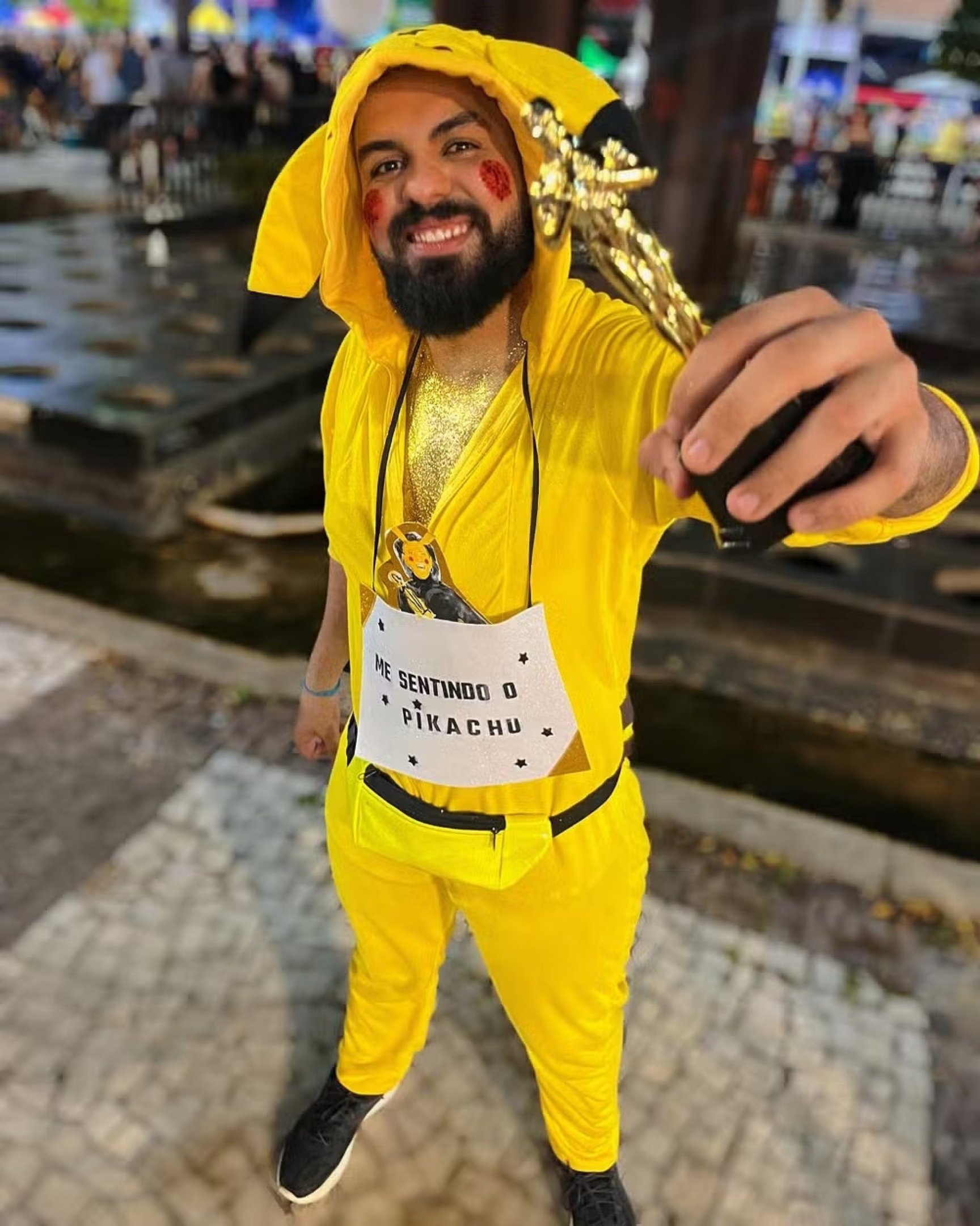 'Me sinto o Pikachu'-Reprodução / redes sociais