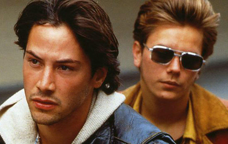 Keanu Reeves tornou-se amigo de River Phoenix, com quem atuou em 