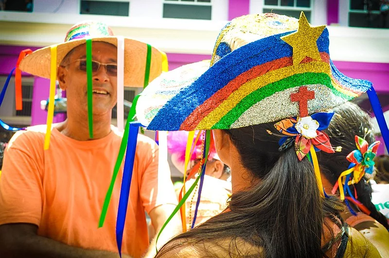 Subida do Galo Gigante anuncia a chegada do Carnaval do Recife - Reprodução/Instagram do Galo da Madrugada