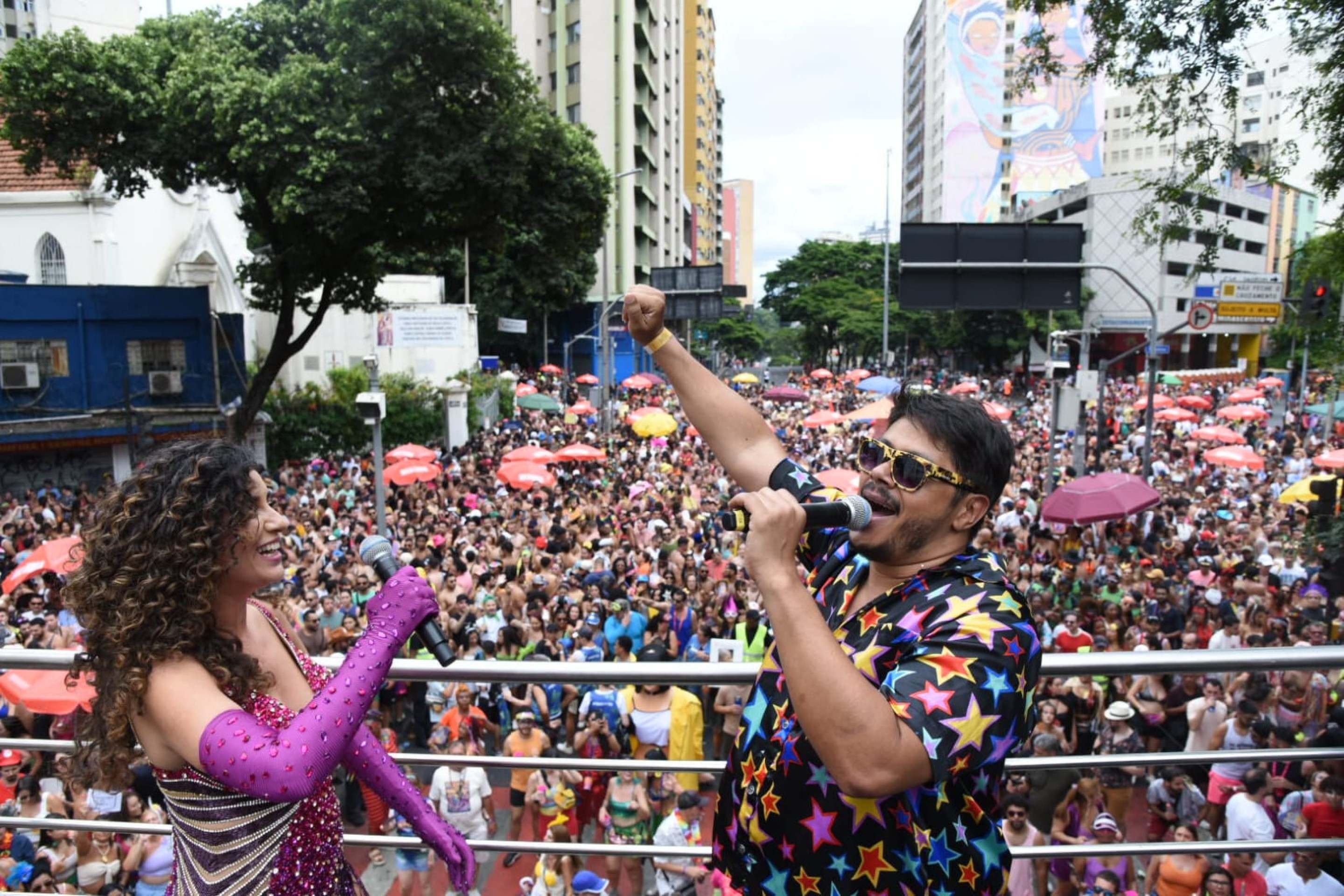 Neste ano, o bloco estreiou na Avenida Amazonas, onde a concentração acontecerá na esquina com a Rua São Paulo