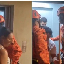 Bombeiros resgatam 11 pessoas presas em elevador no Sambódromo no Rio