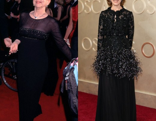 Mãe e filha no Oscar em anos diferentes
