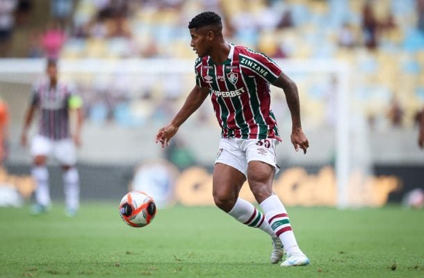 HÉRCULES - Entrou aos 16 minutos no lugar de Otávio. Teve uma boa finalização - recebeu dentro da área, matou no peito, mas sem ângulo, acertou o travessão. Nos acréscimos, teve outra boa finalização, que parou na defesa de Jean Drosny. Nota: 6,5 - Foto: MARCELO GONÇALVES / FLUMINENSE F.C.