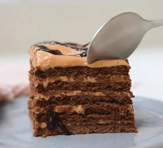 10º) Chocotorta (Argentina): Sobremesa clássica da Argentina, muito popular em festas e encontros familiares. A preparação é simples, não exige forno, e a sobremesa é montada em camadas, semelhante a um tiramisù.
-reprodução/redes sociais