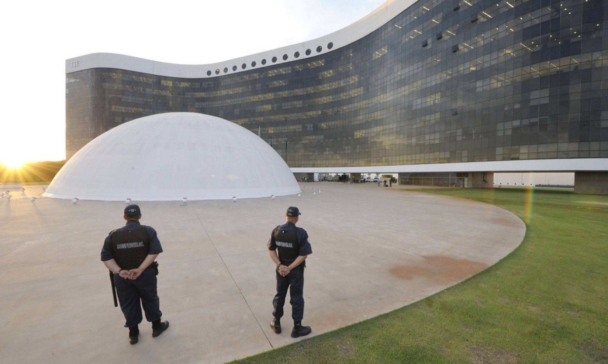 Sede do TSE em Brasília (DF) -  (crédito:  Edilson Rodrigues/Agência Senad)