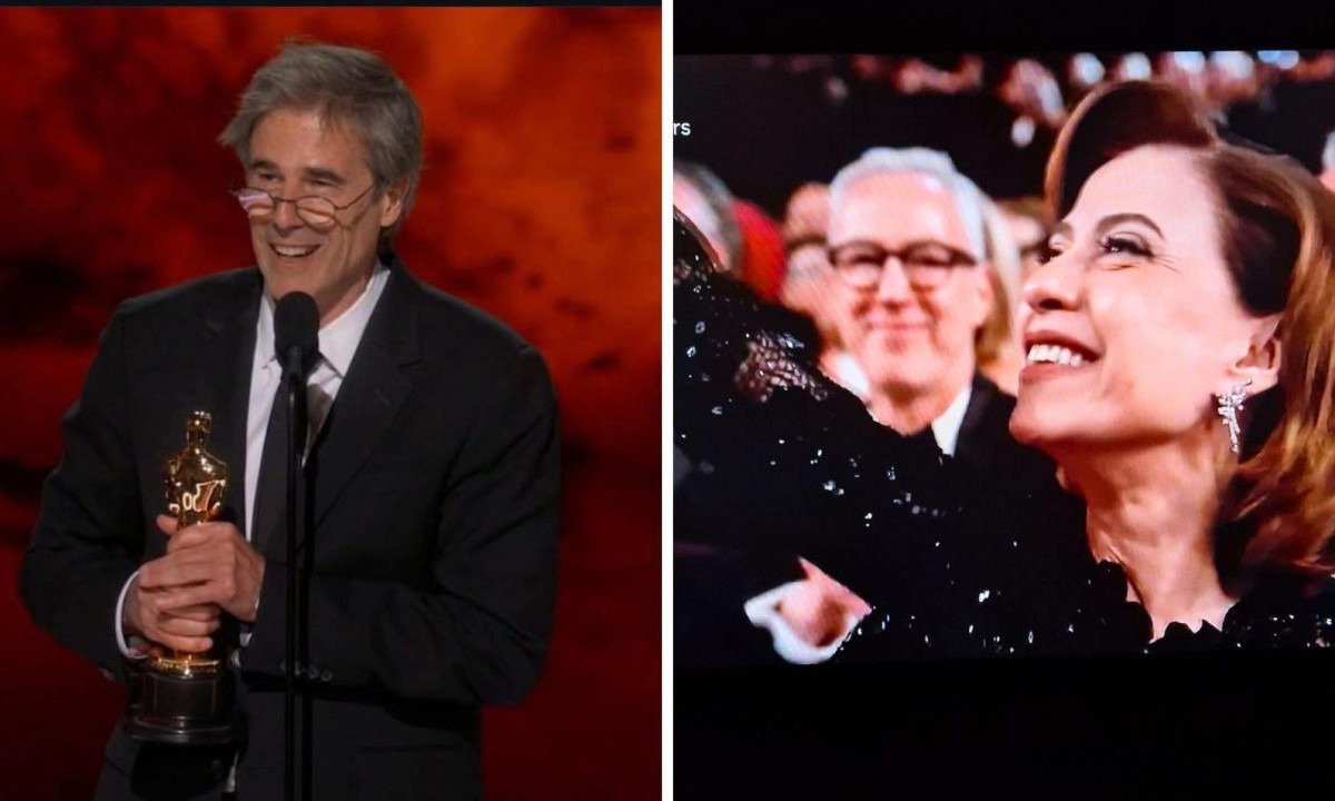 Brasil ganha primeiro Oscar da história, com 'Ainda estou aqui' -  (crédito: Oscars)