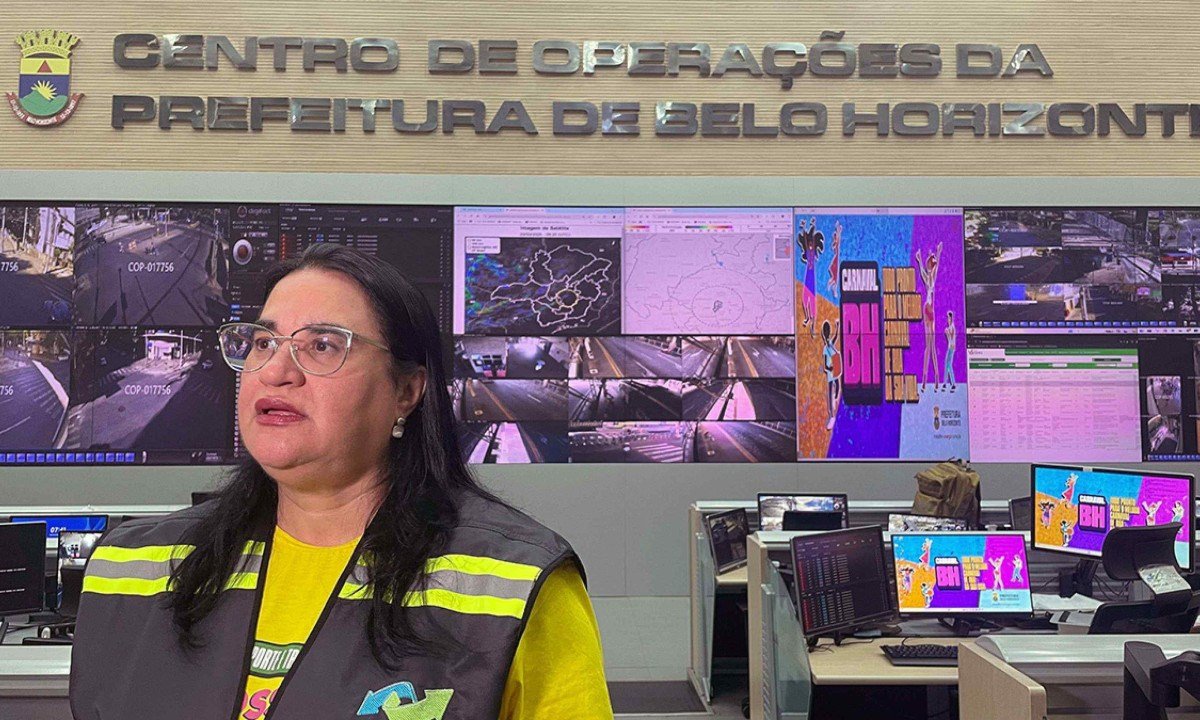 Presidente da BHTrans Deusuite Matos Pereira de Assis afirma que apenas um bloco clandestino saiu no sábado de carnaval, mas foi acompanhado -  (crédito: Mateus Parreiras/EM/D.A.Press)