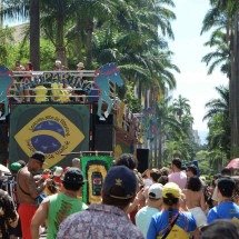 Bloco desfila pela luta antimanicomial e manda recado para Bolsonaro  - Foto: T&uacute;lio Santos/EM/D.A