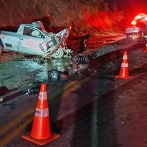 Motorista morre e cinco ficam feridos em desastre na MG-238 - Divulgação/CBMMG