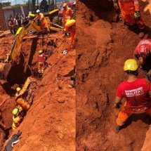 Queda de barranco mata trabalhador e soterra outros dois em Minas - CBMMG