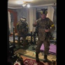 Vídeo de militares brasileiros na Ucrânia gera críticas nas redes sociais - Reprodução/Redes Sociais