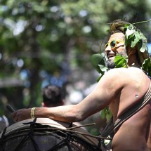 Lama na avenida: Unidos do Barro Preto desfila em BH ao som do maracatu  - Leandro Couri/EM/D.A